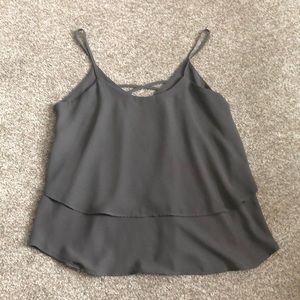 Francescas Flowy Spaghetti Strap Top Size S